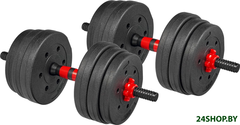 Набор гантелей Bradex SF 1038 2x10 кг Набор гантелей Bradex SF 1038 2x10 кг