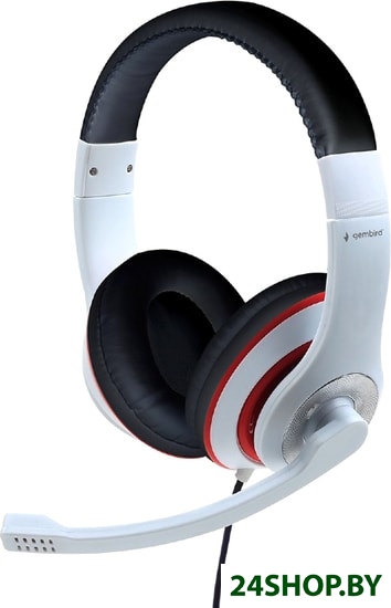 Наушники Gembird MHS-03-WTRDBK Наушники Gembird MHS-03-WTRDBK