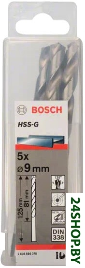Набор сверл Bosch 2608595075 (5 предметов) Набор сверл Bosch 2608595075 (5 предметов)