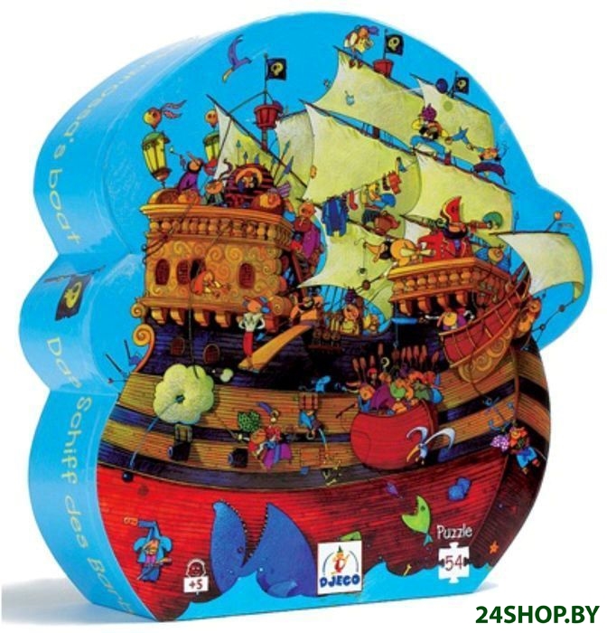 Пазл Djeco Корабль Барберус 07241 Пазл Djeco Корабль Барберус 07241