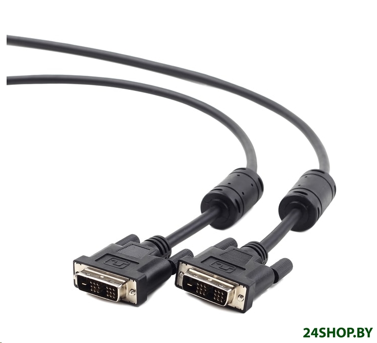 Кабель Cablexpert CC-DVI2-BK-10 (3м) Кабель Cablexpert CC-DVI2-BK-10 (3м)