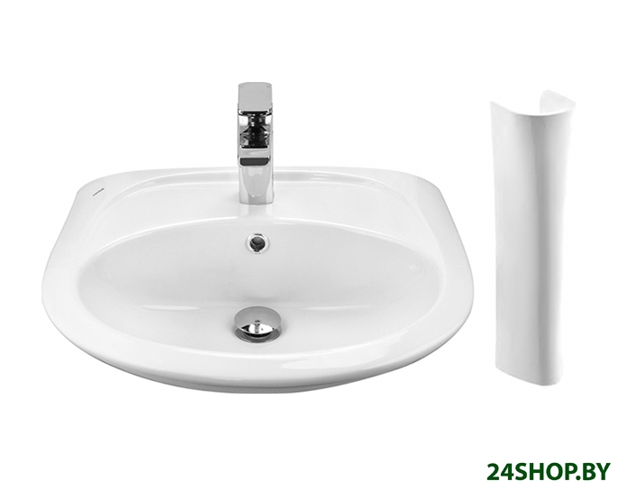 Умывальник Santek Бриз-55 1.WH11.0.460+1.WH11.0.595 Умывальник Santek Бриз-55 1.WH11.0.460+1.WH11.0.595