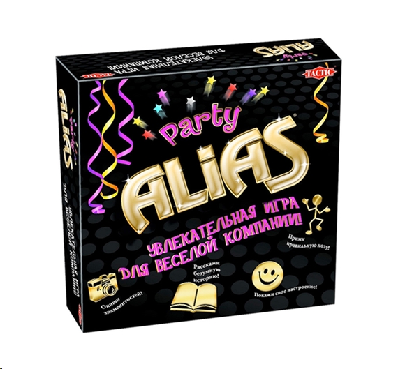 Настольная игра Tactic Party Alias (Скажи иначе) Настольная игра Tactic Party Alias (Скажи иначе)