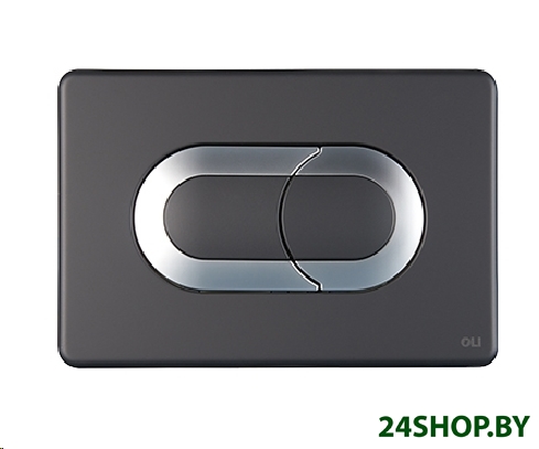 Панель смыва OLI Salina 640097 (черный Soft-touch/хром) Панель смыва OLI Salina 640097 (черный Soft-touch/хром)
