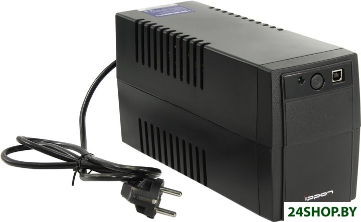 Источник бесперебойного питания Ippon Back Basic 850 850ВА черный Источник бесперебойного питания Ippon Back Basic 850 850ВА черный