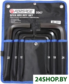 Набор ключей FORSAGE F-5067 (6 предметов) Набор ключей FORSAGE F-5067 (6 предметов)