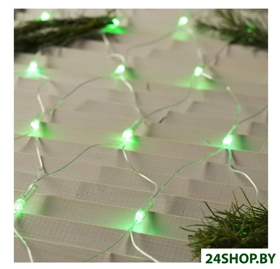 Световая сетка Luazon Сеть 144 LED 1.6х1.6 м (зеленый) 1585749 Световая сетка Luazon Сеть 144 LED 1.6х1.6 м (зеленый) 1585749