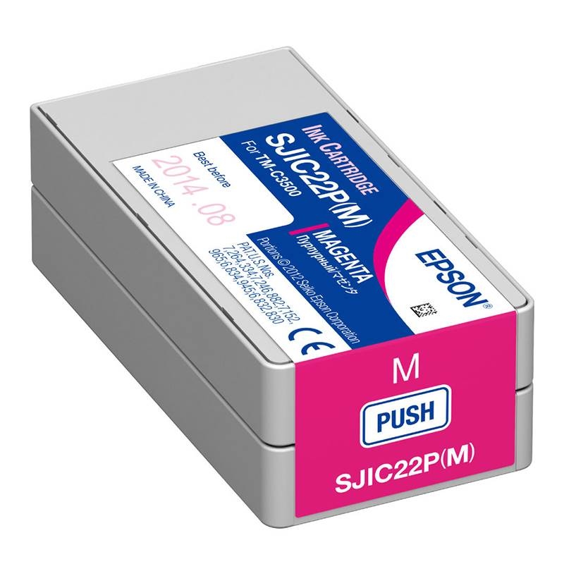 Картридж Epson C33S020603 (пурпурный, для TM-C3500) Картридж Epson C33S020603 (пурпурный, для TM-C3500)