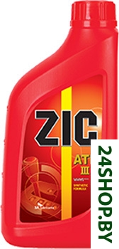 Трансмиссионное масло ZIC ATF III 1л Трансмиссионное масло ZIC ATF III 1л