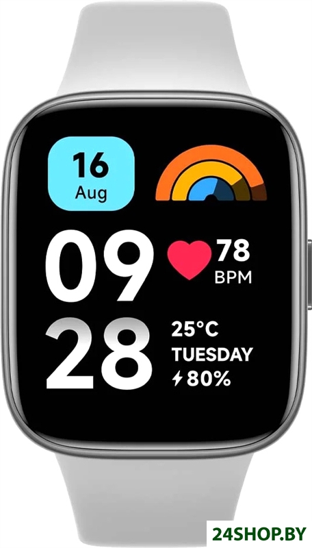 Умные часы Xiaomi Redmi Watch 3 Active (серый, международная версия) Умные часы Xiaomi Redmi Watch 3 Active (серый, международная версия)