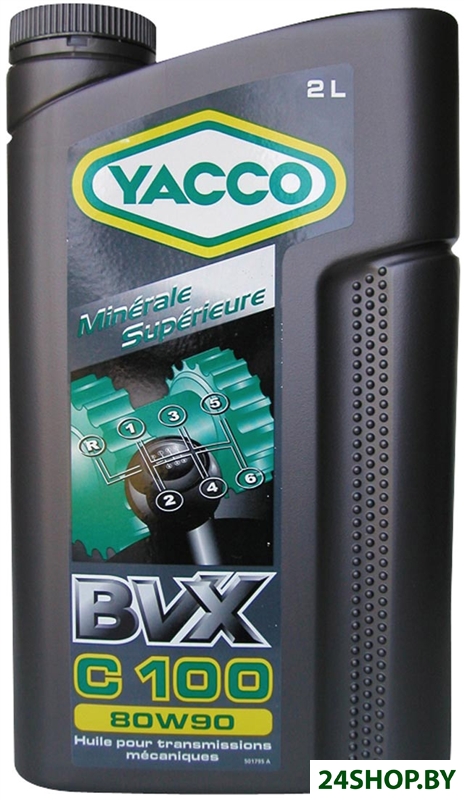 Трансмиссионное масло Yacco BVX C100 80W-90 2л Трансмиссионное масло Yacco BVX C100 80W-90 2л