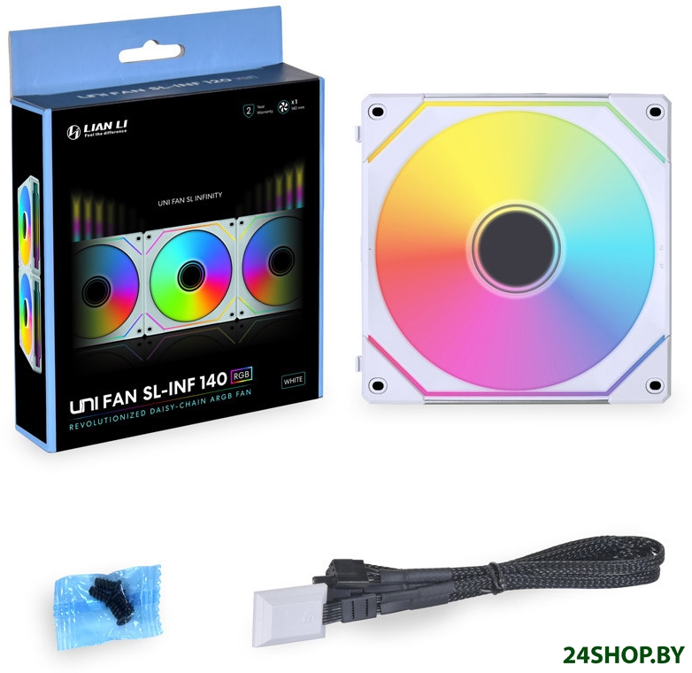 Вентилятор для корпуса Lian Li Uni Fan SL Infinity 140 G99.14SLIN1W.00 Вентилятор для корпуса Lian Li Uni Fan SL Infinity 140 G99.14SLIN1W.00