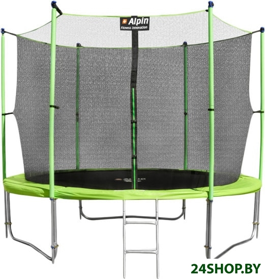 Батут Alpin Inside 3.12 м с защитной сеткой и лестницей Батут Alpin Inside 3.12 м с защитной сеткой и лестницей