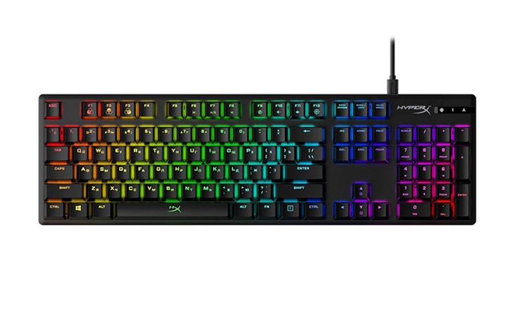 Клавиатура HyperX Alloy Origins (с переключателями HyperX Blue) Клавиатура HyperX Alloy Origins (с переключателями HyperX Blue)