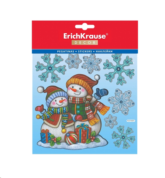 Набор наклеек Erich Krause Decor Снеговики (44847) Набор наклеек Erich Krause Decor Снеговики (44847)