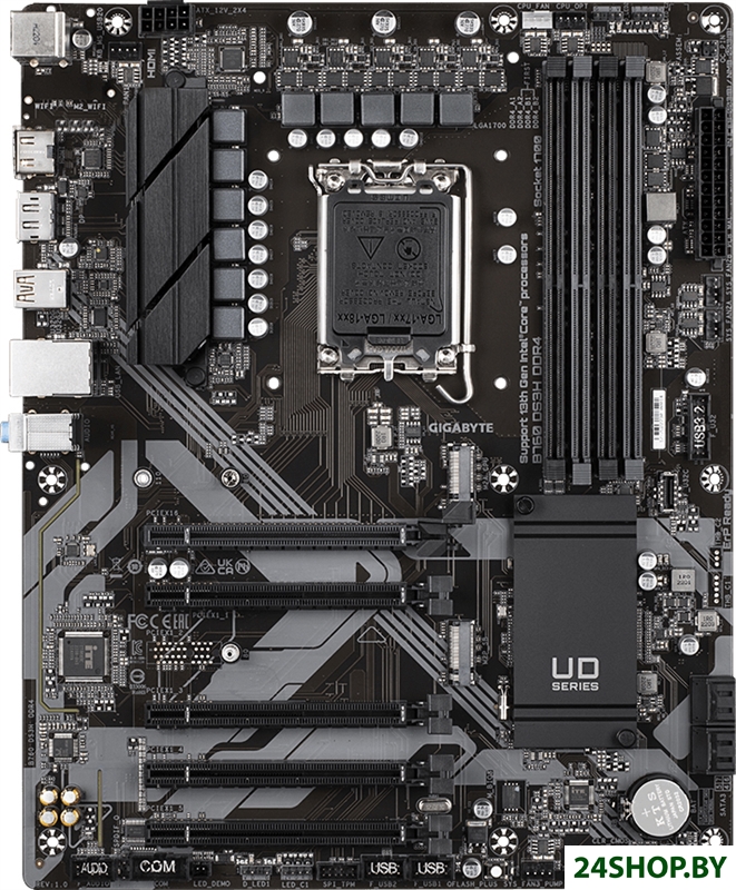 Материнская плата Gigabyte B760 DS3H DDR4 (rev. 1.0) Материнская плата Gigabyte B760 DS3H DDR4 (rev. 1.0)