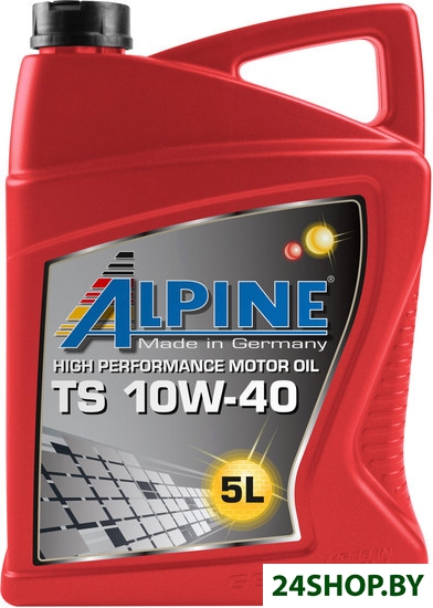 Моторное масло Alpine TS 10W-40 5л Моторное масло Alpine TS 10W-40 5л