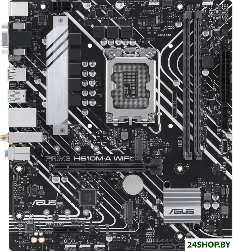 Материнская плата ASUS Prime H610M-A WiFi Материнская плата ASUS Prime H610M-A WiFi