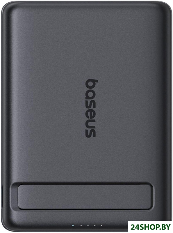 Внешний аккумулятор Baseus PicoGo AM31 Mini Magnetic Power Bank with Stand 20W 5000mAh (черный) Внешний аккумулятор Baseus PicoGo AM31 Mini Magnetic Power Bank with Stand 20W 5000mAh (черный)