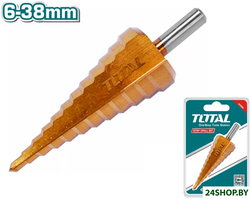 Сверло Total TAC8263801 6-38 мм Сверло Total TAC8263801 6-38 мм