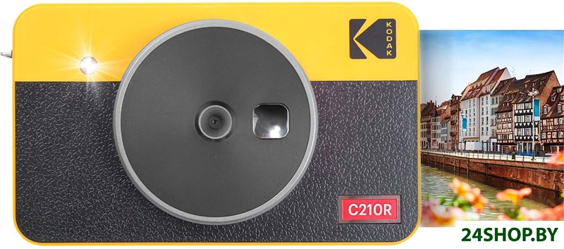Фотоаппарат Kodak Mini Shot 2 C210R (черный/желтый) Фотоаппарат Kodak Mini Shot 2 C210R (черный/желтый)