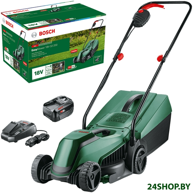 Газонокосилка Bosch Easy Mower 18V-32-200 06008B9D00 (с 1-м АКБ) Газонокосилка Bosch Easy Mower 18V-32-200 06008B9D00 (с 1-м АКБ)