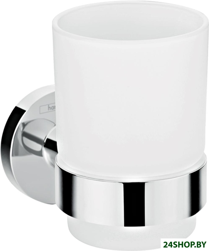 Стакан для зубной щетки и пасты Hansgrohe Logis 41718000 Стакан для зубной щетки и пасты Hansgrohe Logis 41718000
