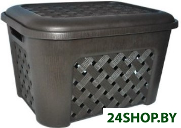 Корзина Эльфпласт Виола 348 (серо-коричневый) Корзина Эльфпласт Виола 348 (серо-коричневый)