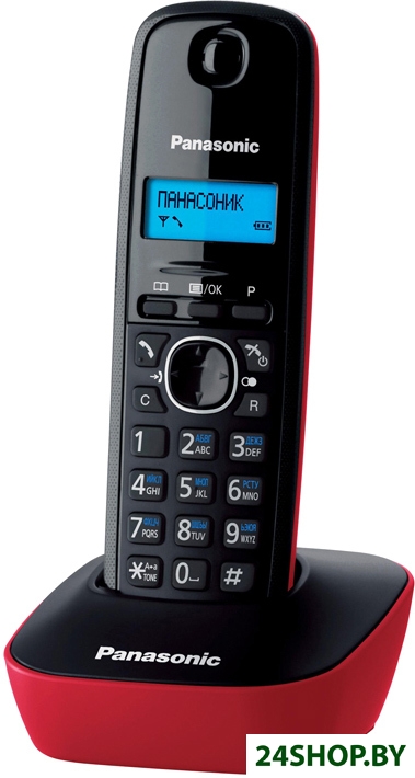 Радиотелефон Panasonic KX-TG1611RUR Радиотелефон Panasonic KX-TG1611RUR