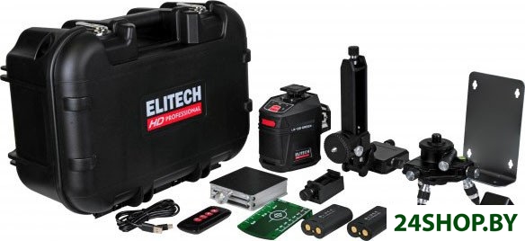 Лазерный нивелир ELITECH HD Professional HD LN 12D Green 204736 Лазерный нивелир ELITECH HD Professional HD LN 12D Green 204736