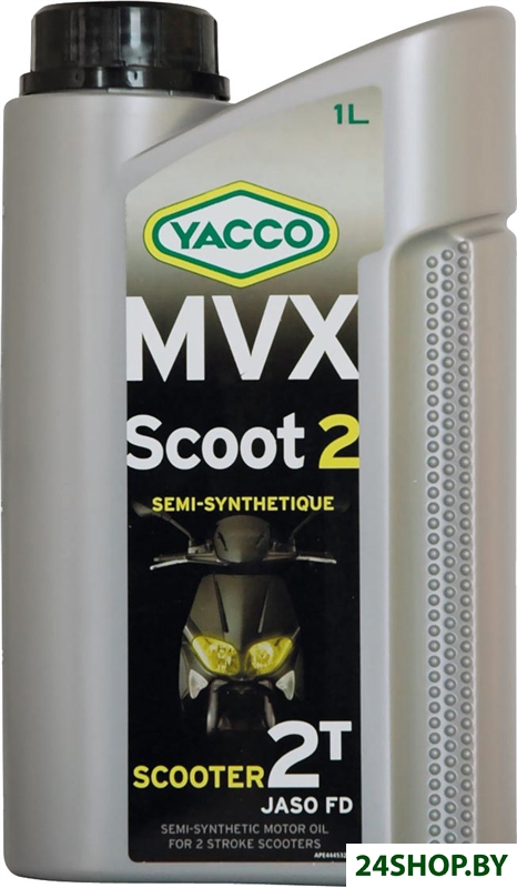 Моторное масло Yacco MVX Scoot 2 1л Моторное масло Yacco MVX Scoot 2 1л