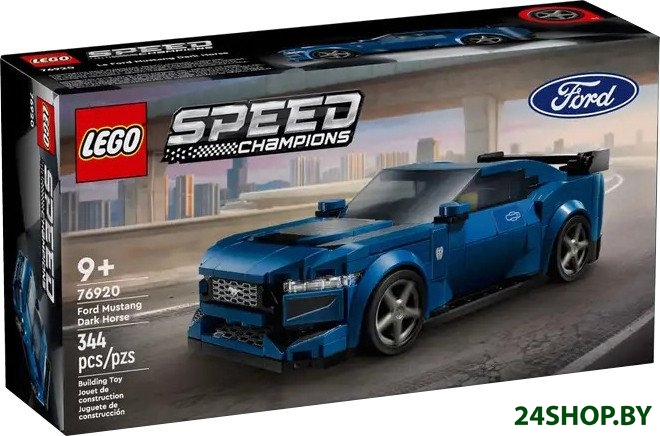 Конструктор LEGO Speed Champions 76920 Ford Mustang Dark Horse Конструктор LEGO Speed Champions 76920 Ford Mustang Dark Horse