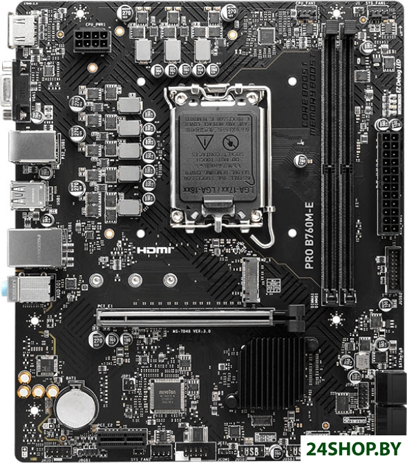 Материнская плата MSI Pro B760M-E Материнская плата MSI Pro B760M-E