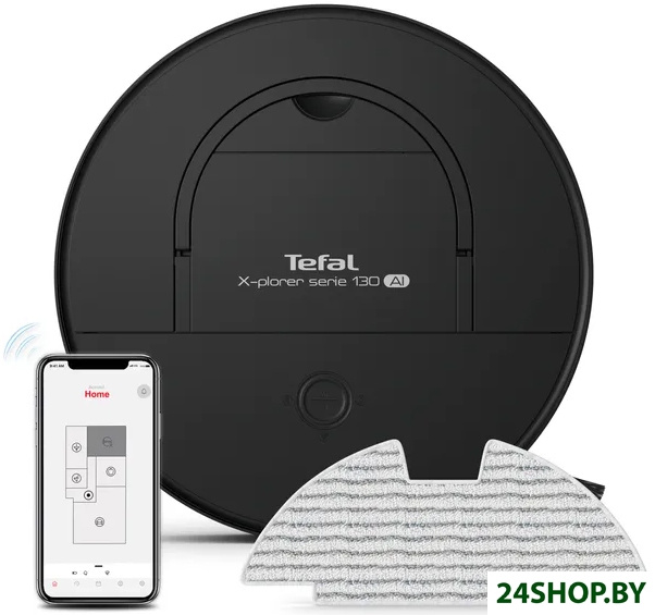 Робот-пылесос Tefal X-Plorer Serie 130AI Animal & Allergy RG9075WH Робот-пылесос Tefal X-Plorer Serie 130AI Animal & Allergy RG9075WH