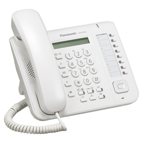 Системный телефон Panasonic KX-DT521RU (белый) Системный телефон Panasonic KX-DT521RU (белый)
