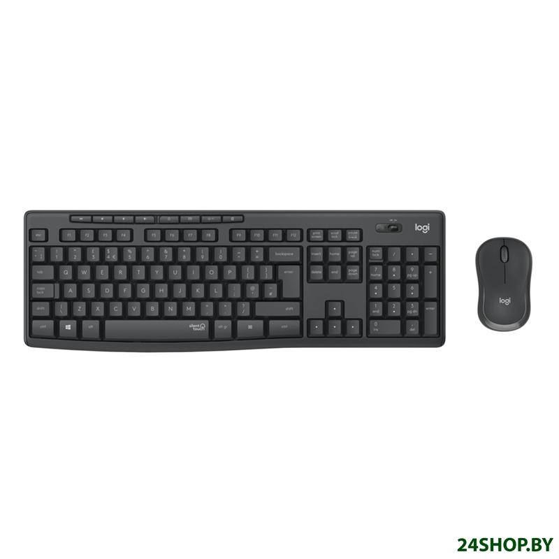 Клавиатура + мышь Logitech MK295 Silent (черный) Клавиатура + мышь Logitech MK295 Silent (черный)