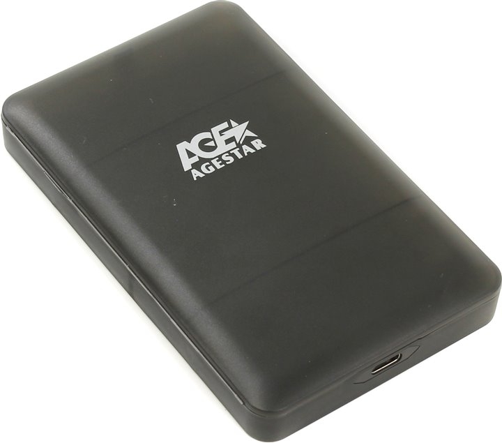 Внешний бокс для HDD AGESTAR 1UBCP3C-Black Внешний бокс для HDD AGESTAR 1UBCP3C-Black