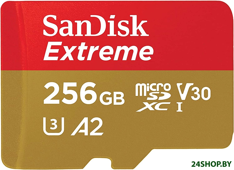 Карта памяти SanDisk Extreme microSDXC SDSQXAV-256G-GN6MN 256GB Карта памяти SanDisk Extreme microSDXC SDSQXAV-256G-GN6MN 256GB