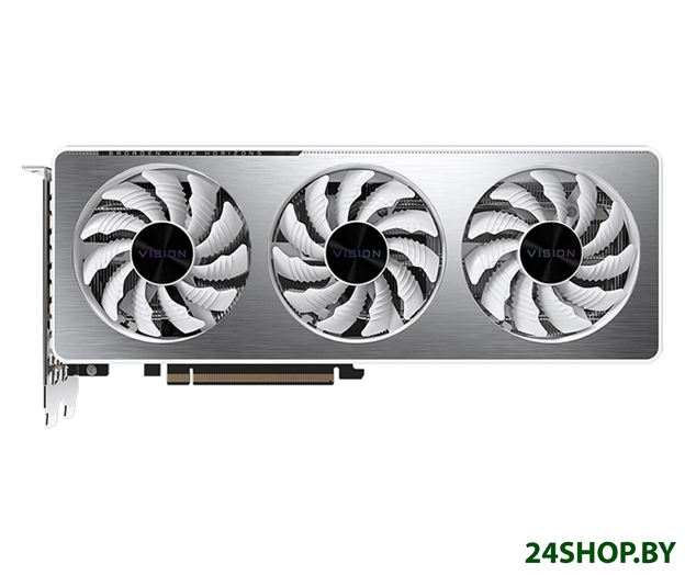 Видеокарта Gigabyte GeForce RTX 3060 Vision OC 12GB GDDR6 (rev. 2.0) (GV-N3060VISION OC-12GD 2.0) Видеокарта Gigabyte GeForce RTX 3060 Vision OC 12GB GDDR6 (rev. 2.0) (GV-N3060VISION OC-12GD 2.0)