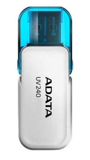 Флеш-память USB A-Data UV240 16GB (белый) Флеш-память USB A-Data UV240 16GB (белый)