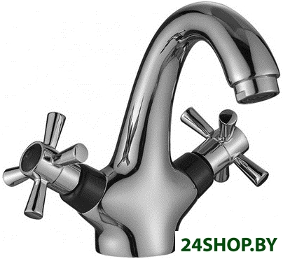 Смеситель Decoroom DR51011 (черный/хром) Смеситель Decoroom DR51011 (черный/хром)