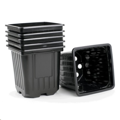 Твердый литой горшок 9x9x14 см Твердый литой горшок 9x9x14 см