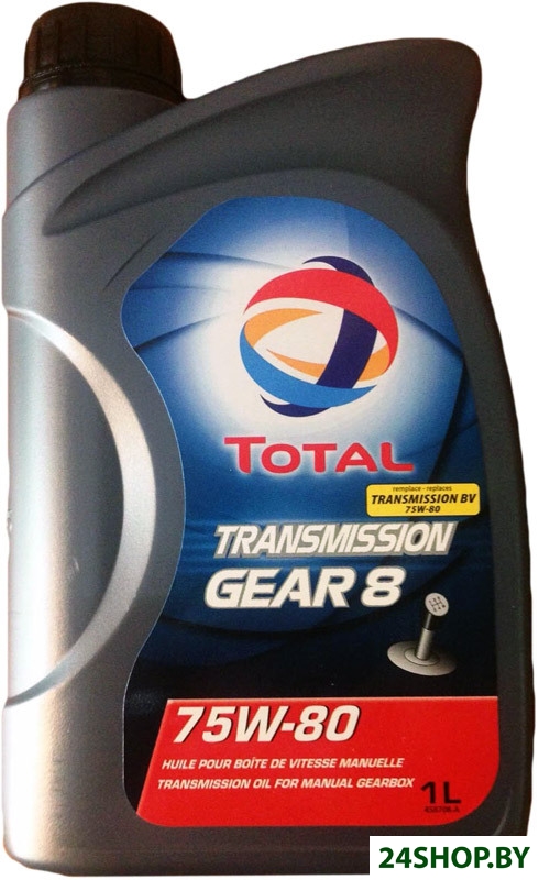 Трансмиссионное масло Total Transmission GEAR 8 75W-80 1л Трансмиссионное масло Total Transmission GEAR 8 75W-80 1л