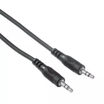 Кабель Hama H-48912 Jack 3.5 (m)/Jack 3.5 (m) (5 м)(черный) (00048912) Кабель Hama H-48912 Jack 3.5 (m)/Jack 3.5 (m) (5 м)(черный) (00048912)