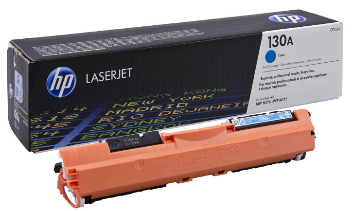 Картридж для принтера Совместимый с HP 130A (CF351A) Картридж для принтера Совместимый с HP 130A (CF351A)