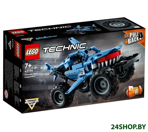 Конструктор инерционный Lego Technic Monster Jam Megalodon 42134 Конструктор инерционный Lego Technic Monster Jam Megalodon 42134