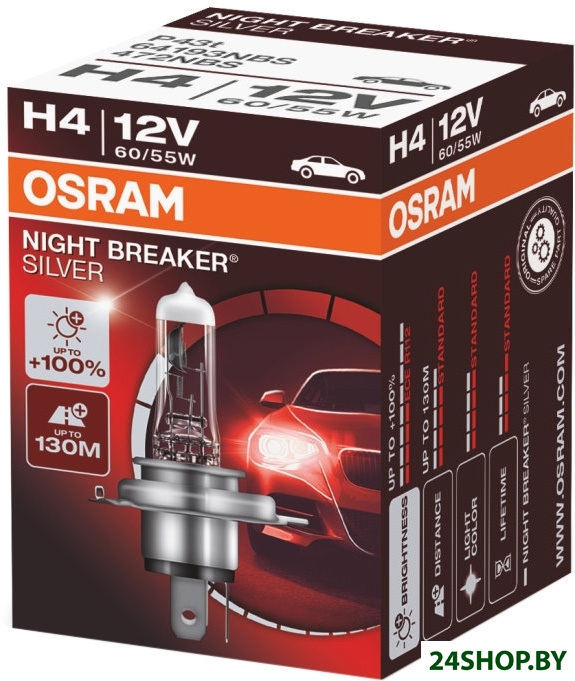 Галогенная лампа Osram H4 64193NBS-FS 1шт Галогенная лампа Osram H4 64193NBS-FS 1шт