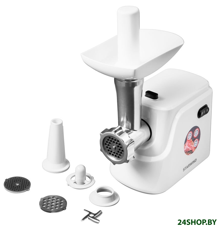 Мясорубка StarWind SMG3120 (белый) Мясорубка StarWind SMG3120 (белый)