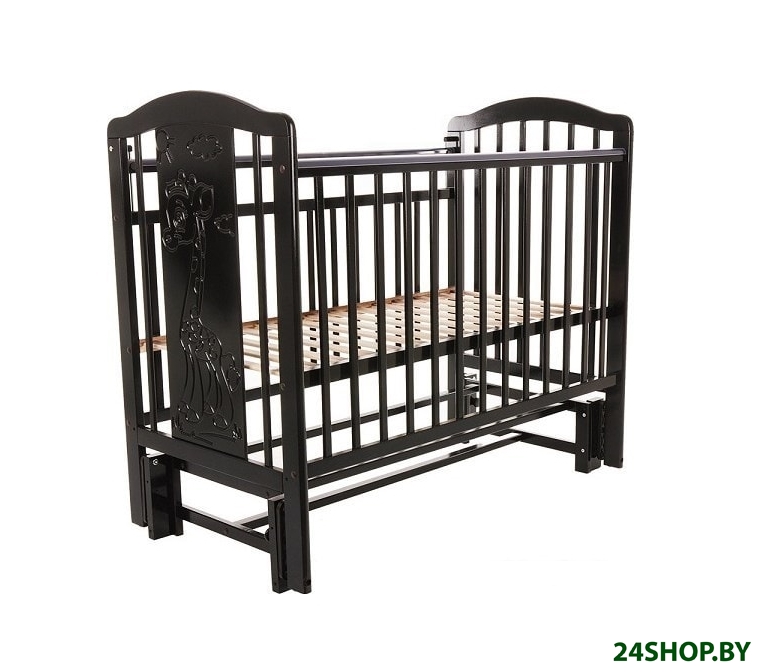 Детская кроватка Pituso Noli Жирафик J-503 (венге) Детская кроватка Pituso Noli Жирафик J-503 (венге)