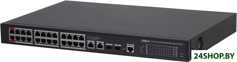 Управляемый коммутатор 2-го уровня Dahua DH-S4228-24GT-360 Управляемый коммутатор 2-го уровня Dahua DH-S4228-24GT-360